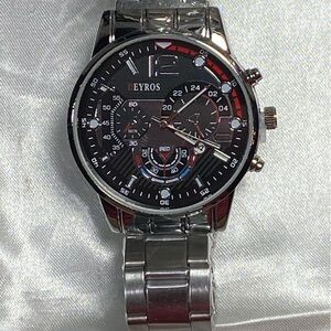 Silver and Black Men's Watch $20 or 2 for $30